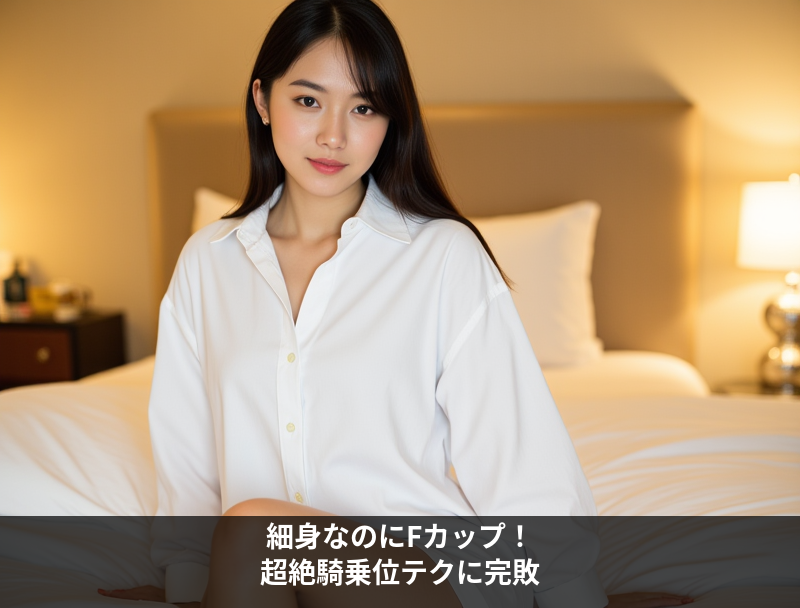 【鶯谷デリヘル】細身なのにFカップ！超絶騎乗位テクに完敗した話