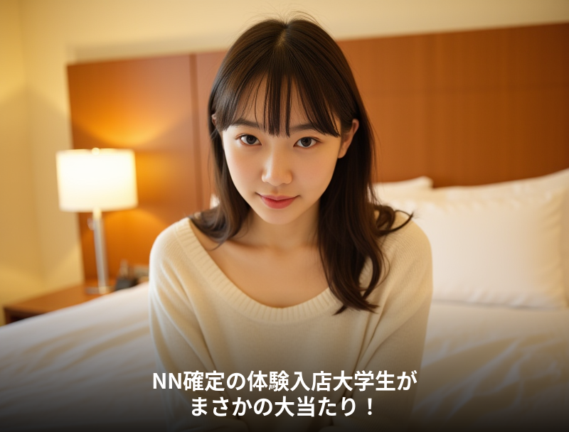 【鶯谷韓国デリヘル】NN確定！体験入店のCカップ色白大学生が大当たりすぎた