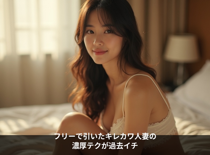 【一宮デリヘル】フリーで引いたキレカワ人妻の濃厚テクが過去イチだった