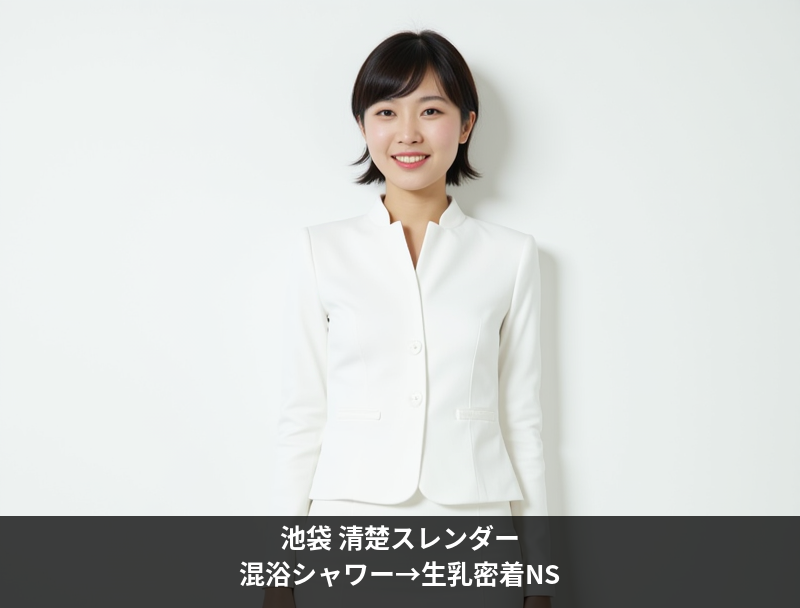 【池袋メンエス】混浴シャワーから始まった生乳密着NSが期待以上だった件