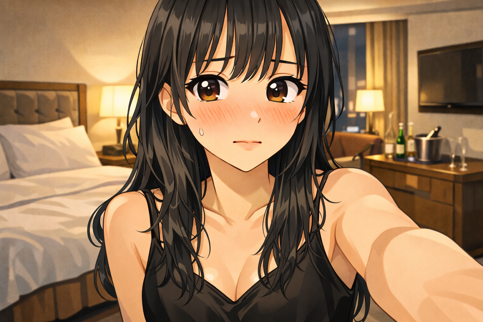 【五反田びくサー】スレンダーな激キツお〇んこ持ちの子とロハNNしてきました