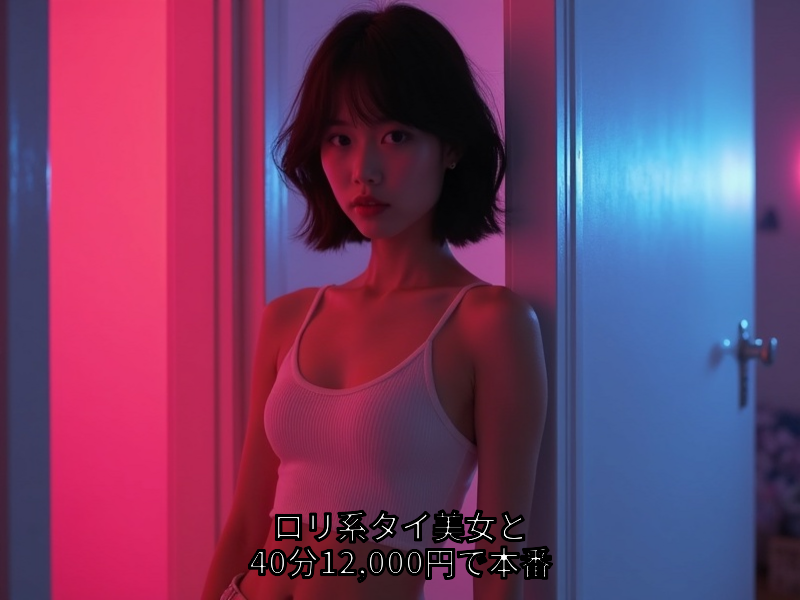 【川崎マッサージ】ロリ系タイ美女と40分12,000円で本番できた件