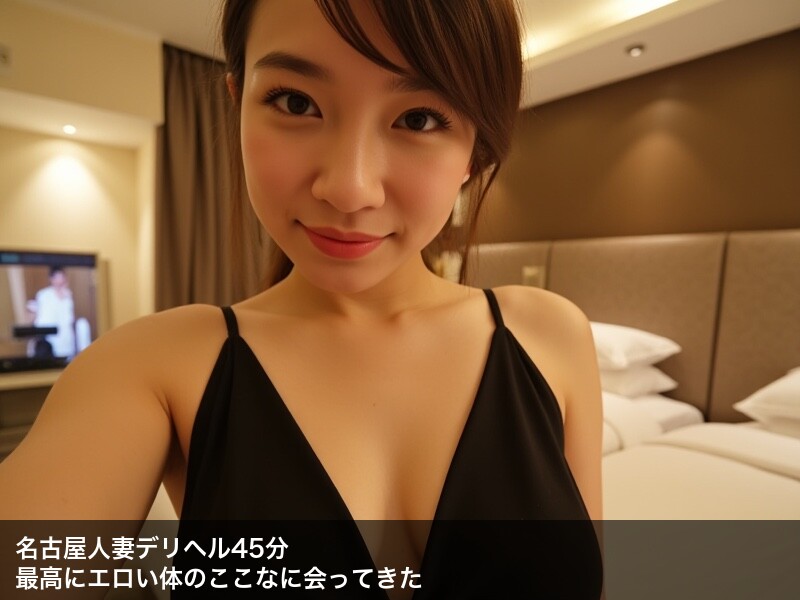 名古屋人妻デリヘル45分 最高にエロい体のここなに会ってきた