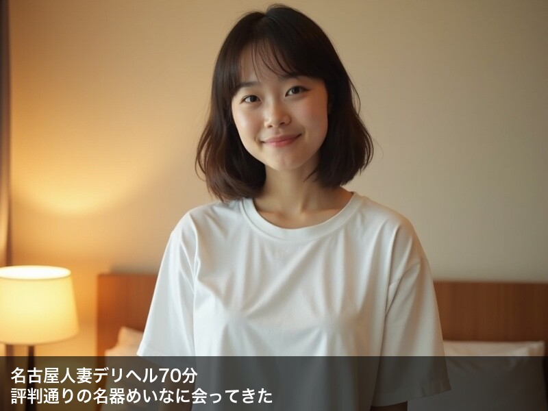 名古屋の人妻デリヘル70分 評判の名器めいなに会ってきた