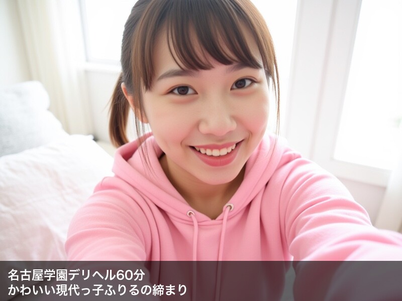 名古屋の学園デリヘル60分 かわいいふりるに追銭して全部出した