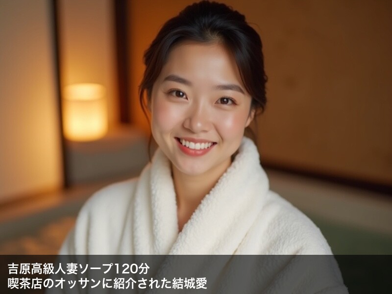 吉原の高級人妻ソープ120分 結城愛のおもてなしに癒された夜
