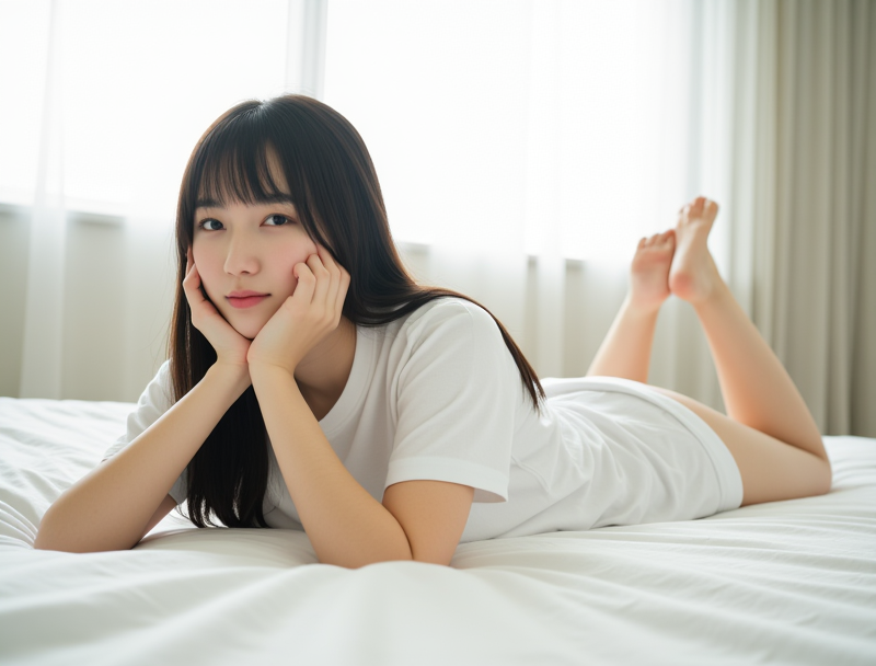 【池袋NNデリヘル】入店即予約したFカップ黒髪美少女がめっちゃ良かった…！