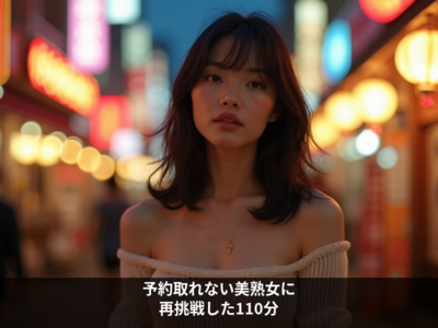 吉原ソープ・パンドラの新山、予約取れない美熟女に再挑戦した110分